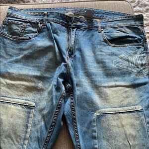 ROCAWEAR DENIM JEAN SUIT